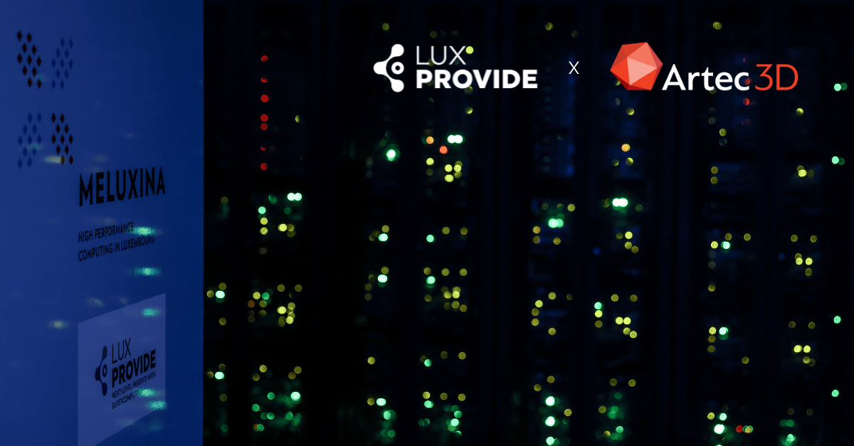 LuxProvide x Artec 3D Partnership